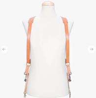 Bronkey Tokyo 703 - Tanned dual leather camera strap large