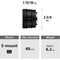 Sony FE 50 mm F2,5 G parametre