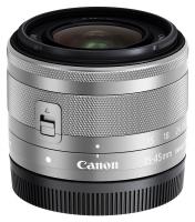 Canon EF-M 15-45mm f/3.5-6.3 IS STM, Strieborn