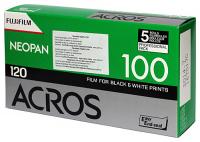 Fujifilm NEOPAN 100 ACROS 120, Èierno-biely zvitkový negatívny film