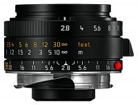 Leica ELMARIT-M 28mm f/2.8 ASPH, Èierny