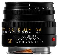 Leica SUMMICRON-M 50mm f/2.0, Čierny
