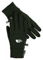 North Face Etip Glove XL Panské rukavice, Čierno-Zelené