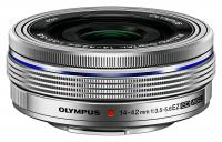 Olympus M. Zuiko Digital ED 14-42mm f/3.5-5.6 EZ MSC Pancake, Strieborn