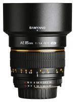 Samyang 85mm f/1.4 AS IF UMC (AE), baj. Nikon F