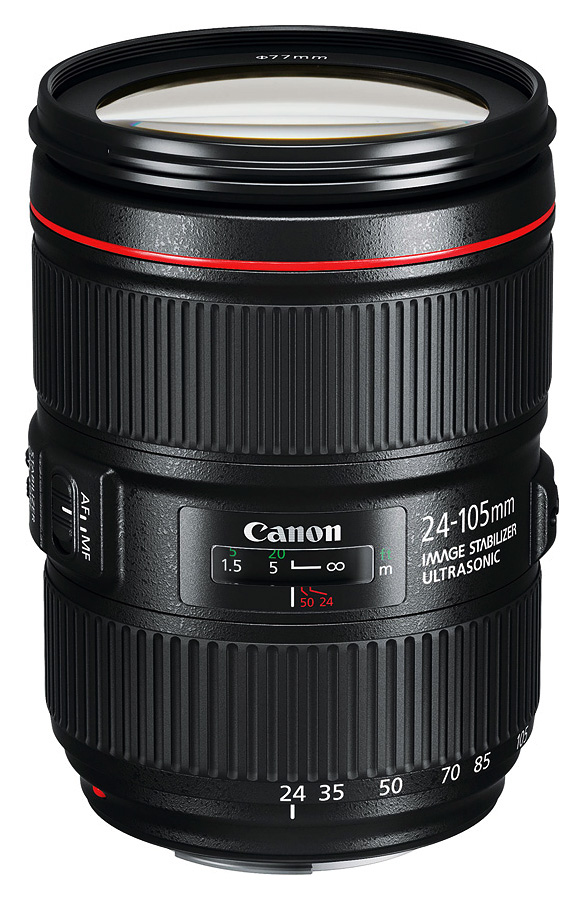 Canon EF 24-105mm f/4 L IS II USM - Cashback 125 €