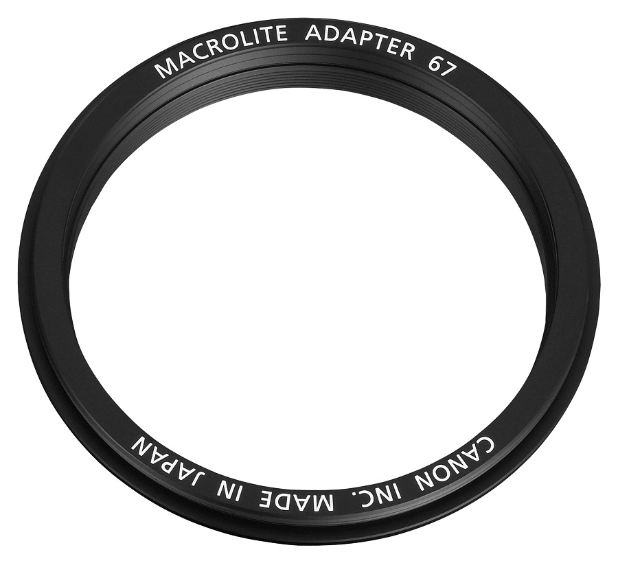 Canon Macrolite Adapter 67, Adaptér 67mm