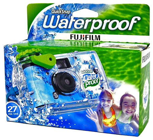 Fujifilm QuickSnap Waterproof, Jednorázový vodotesný fotoaparát