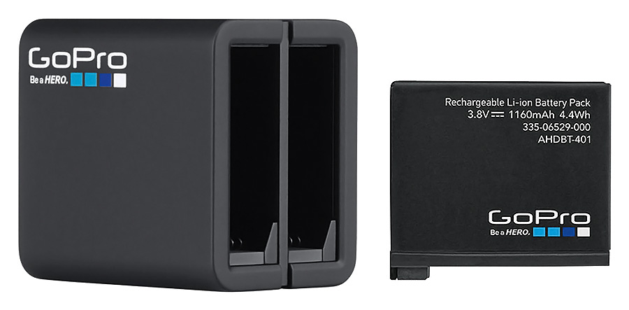GoPro Dual Battery Charger + battery pre HERO4 (AHBBP-401)