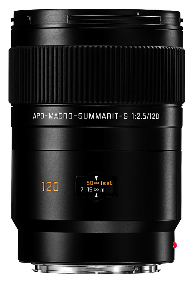 Leica APO-MACRO-SUMMARIT-S 120mm f/2.5, Čierny