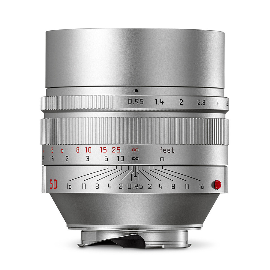 Leica NOCTILUX-M 50mm f/0.95 ASPH, strieborný