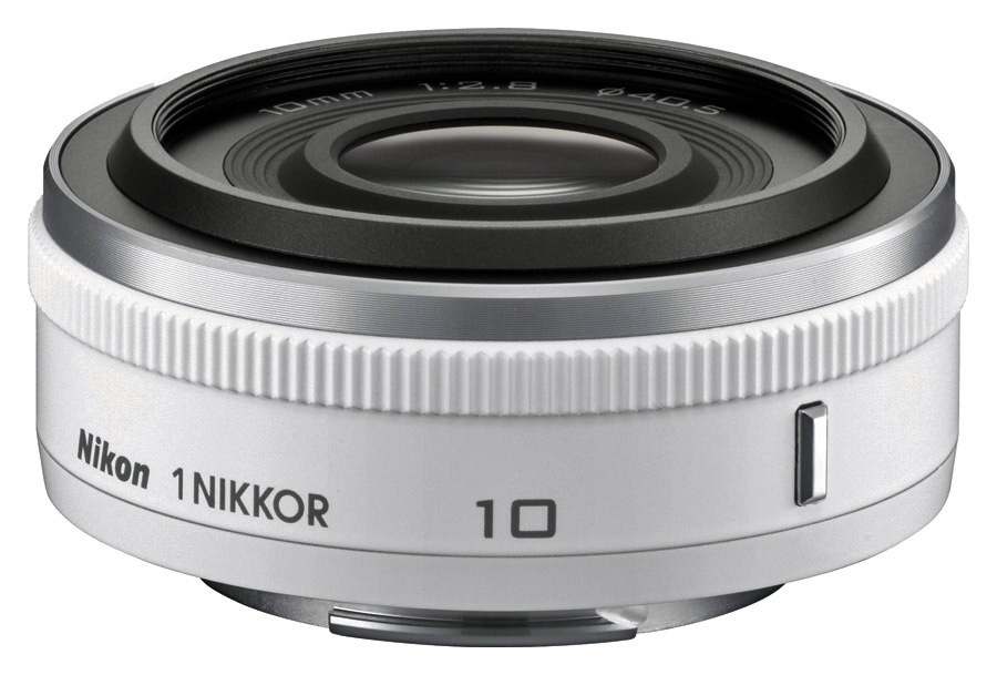 Nikon 1 Nikkor 10mm f/2.8 Pancake, Biely PRO.Laika