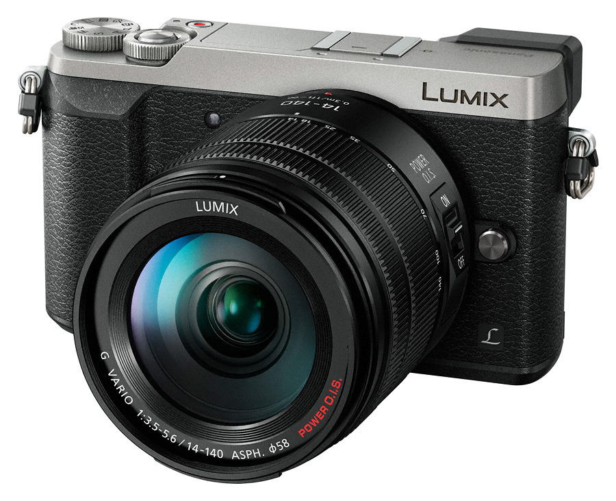Panasonic Lumix DMC-GX80 +14-140mm f/3.5-5.6 ASPH. Power O.I.S.,Strieborný