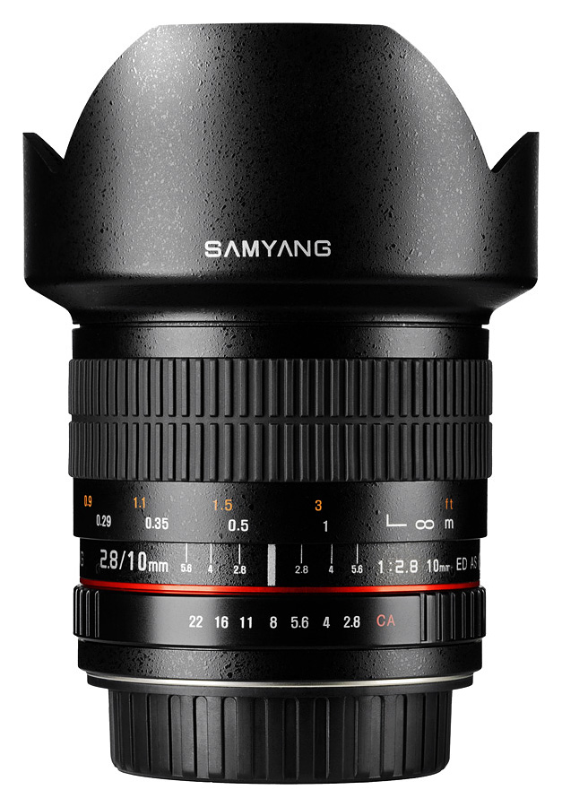 Samyang 10mm f/2.8 ED AS NCS CS, baj. Canon EF-M