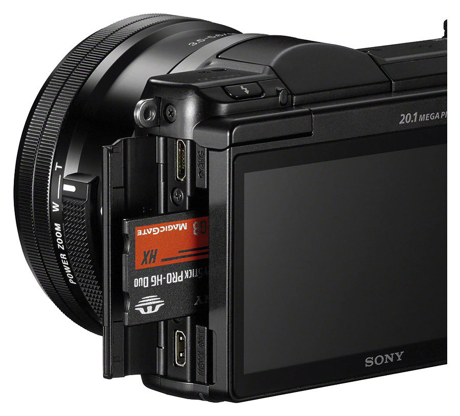 Sony Appareil photo vidéo hybride APS-C Vlog avec optique zoom motorisée 16-50mm f/3.5-5.6 - Prix pas cher | CI
