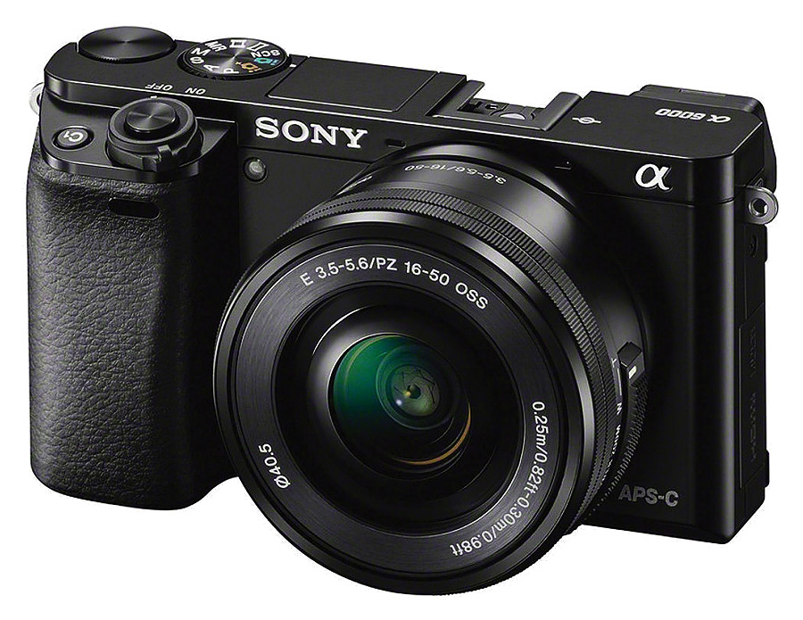 Sony Alpha A6000 + Sony E PZ 16-50mm f/3.5-5.6 OSS, Čierny kit