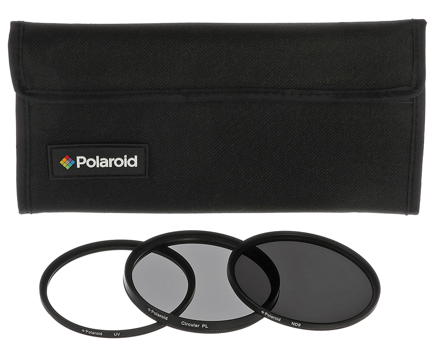 Polaroid Sada filtrov 52mm 3ks - UV MC, CPL, ND9