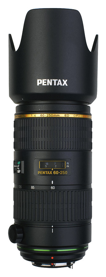 Pentax smc PENTAX-DA 60-250mm f/4 ED (IF) SDM