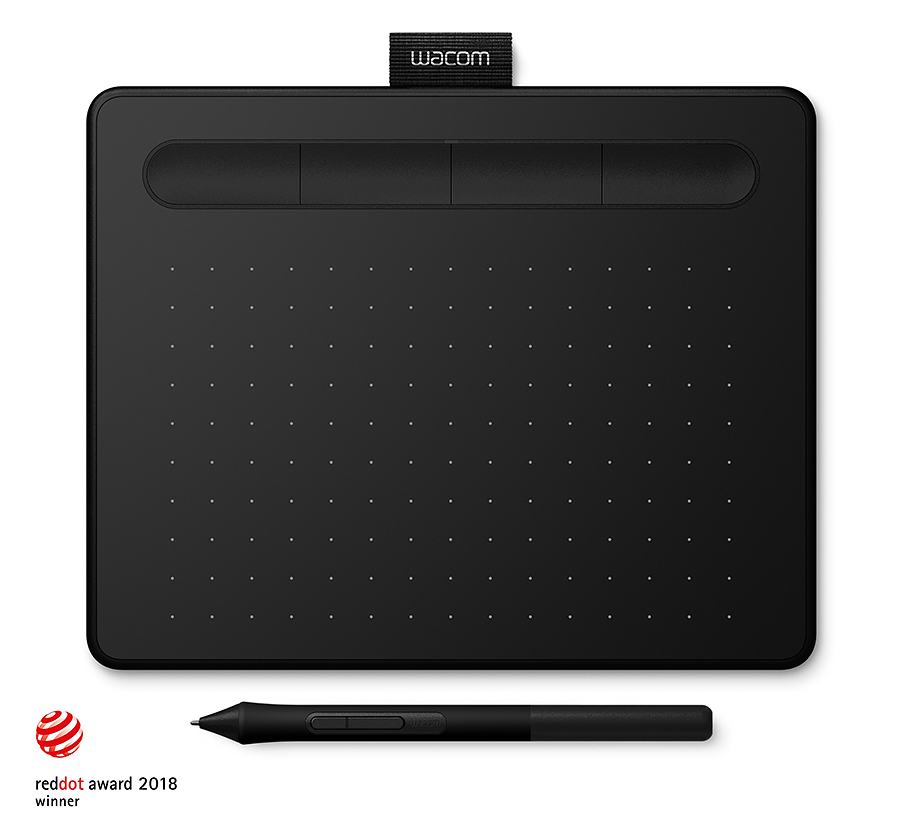 Wacom  - Grafický tablet Wacom Intuos S, čierny CTL-4100K-N